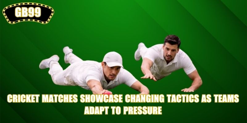 Cricket Matches showcase changing tactics as teams adapt to pressure