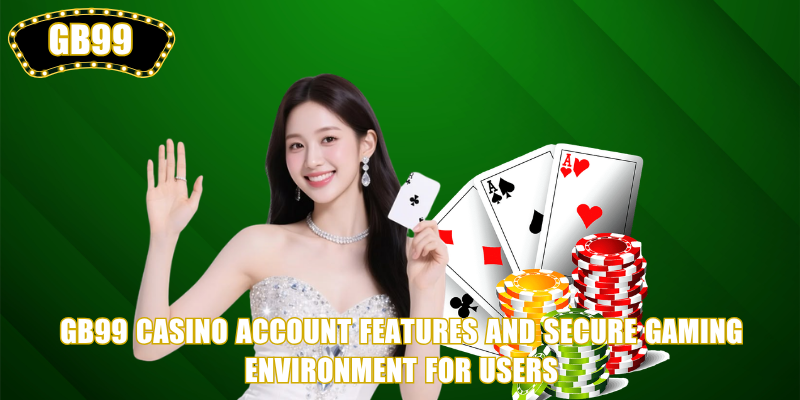 GB99 Casino account features and secure gaming environment for users